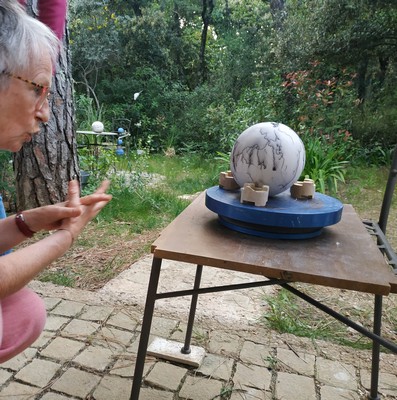 crin de cheval stage de poterie ou horse hair