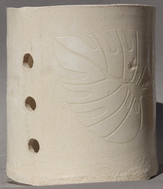 Vase en grès stage de raku