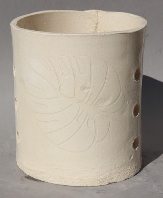 Vase en grès stage raku